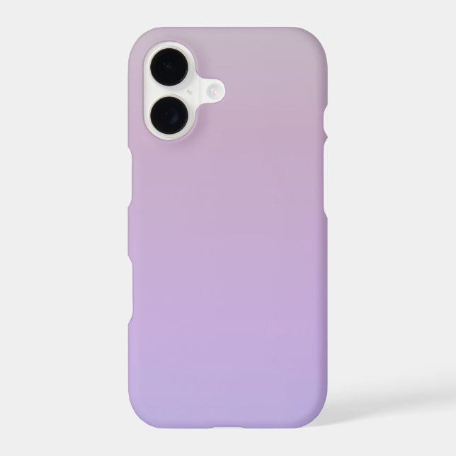 Simple Light to Dark Lilac Lavender Ombré (Back)
