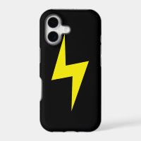 Simple Lightning Bolt Dark iPhone 5 Case