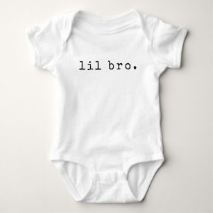 Simple “lil bro.” Siblings Baby Bodysuit