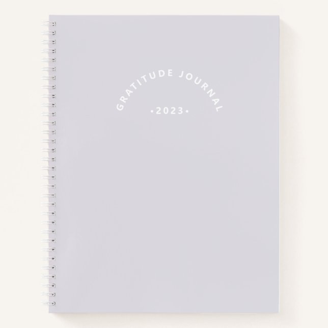 Simple Lilac Gratitude Journal (Front)