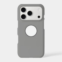 Simple Line Art Moon Phase Phone Case - Monochrome