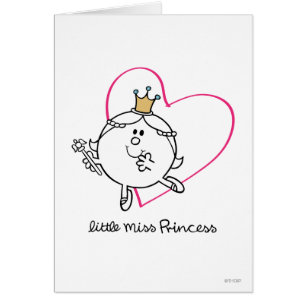 Simple Little Miss Princess Pink Heart