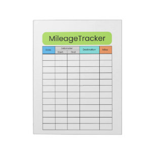 Simple Logbook for Business & Personal Travel Notepad