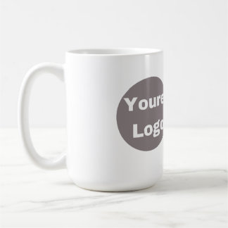 Simple Logo and Text Business personallze Coffee Mug