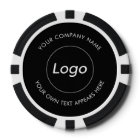 Simple Logo and Text Business Promotional QR code