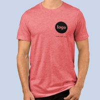 Simple Logo and Text Business T-Shirt