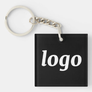 Simple Logo Branding Promotional Business Key Ring