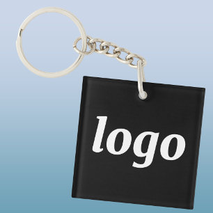 Simple Logo Branding Promotional Business Key Ring