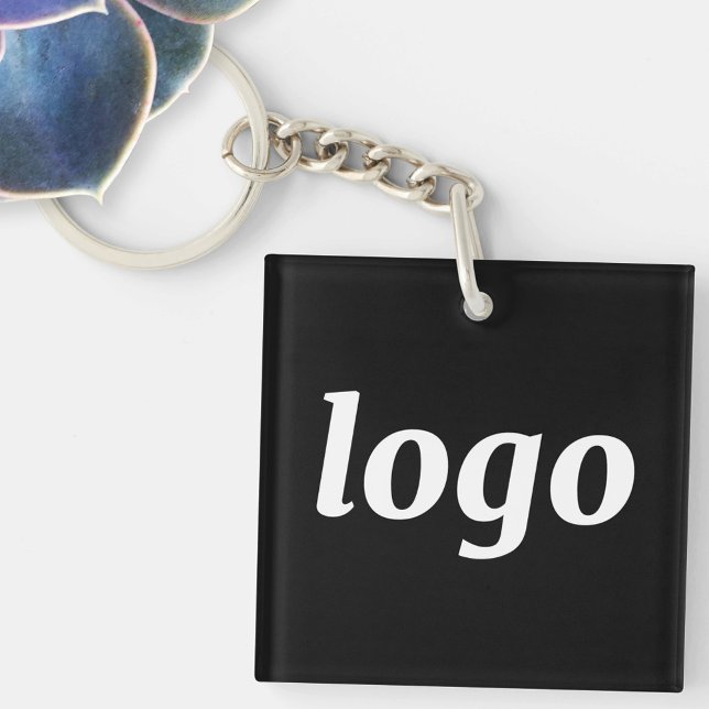 Simple Logo Branding Promotional Business Key Ring (Simple logo business branding promotional keyring)