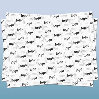 Simple Logo Business Pattern Tissue Paper