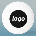 Simple Logo Business Promotional Branding Ping Pong Ball<br><div class="desc">Add your own logo to this design.  Minimalist and professional.  Great as a promotional product for your employees,  clients and customers. Perfect as a giveaway product for a trade show or corporate event to foster brand loyalty.</div>