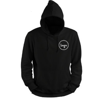 Simple Logo Crest Promotional Business  Hoodie