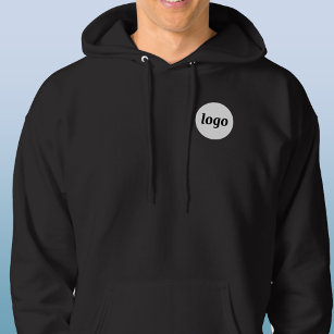 Simple Logo Crest Promotional Business Hoodie