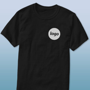 Simple Logo Crest Promotional Business T-Shirt