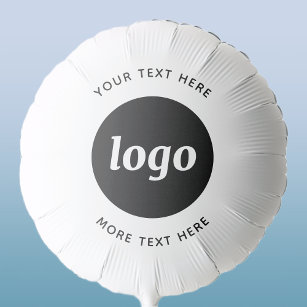Simple Logo Custom Text Business Balloon