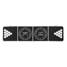 Simple Logo Monogram Ten-Cup Stack Any Back Colour