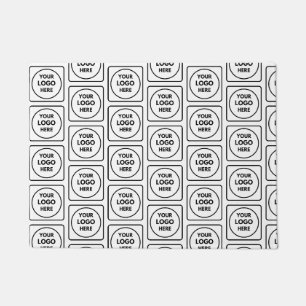 Simple Logo Pattern Business doormat