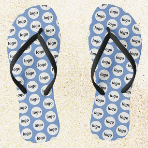 Simple Logo Pattern Business Promotional Thongs