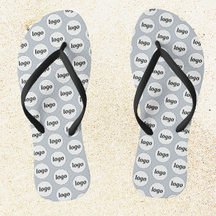 Simple Logo Pattern Business Promotional Thongs
