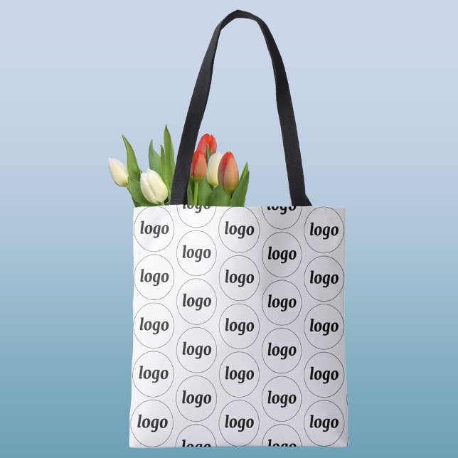Simple Logo Pattern Business Promotional Tote Bag (Logo pattern business promotional tote bag)