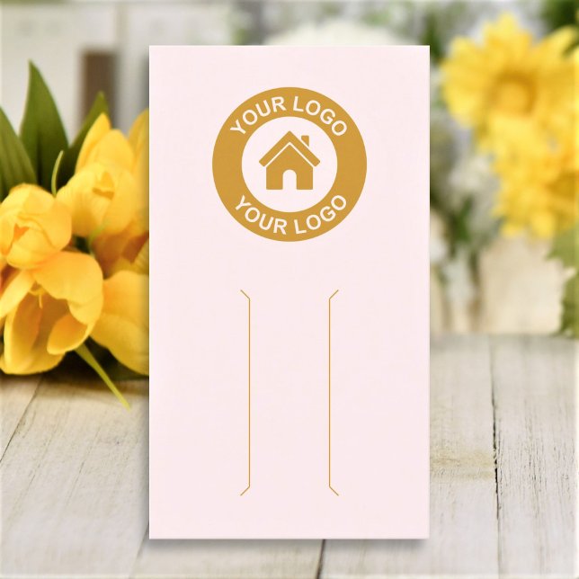 Simple Logo Pink Hair Clip Barrette Display Card (Creator Uploaded)