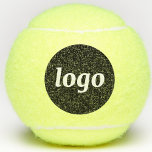 Simple Logo Promotional Branding Tennis Balls<br><div class="desc">Add your own logo to this design.  Minimalist and professional.  Great for employees and staff,  corporate sporting and team events,  or as a promotional giveaway product for your clients and customers at trade shows,  launches and events.</div>