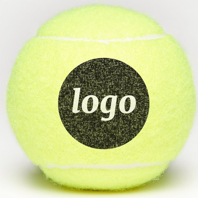 Simple Logo Promotional Branding Tennis Balls (Simple logo promotional business branding tennis balls)