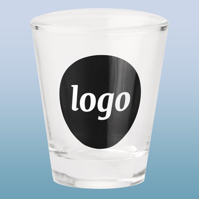 Simple Logo Promotional Business Branding Shot Glass (Simple logo business branding promotional shot glass)