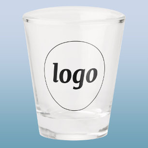 Simple Logo Promotional Business Branding Shot Glass