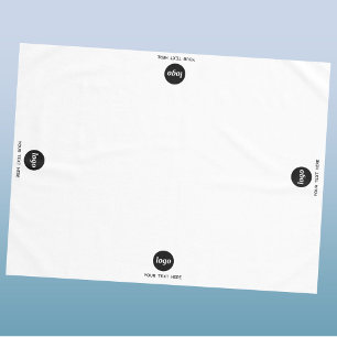 Simple Logo Text Business Promotional Trade Show Tablecloth