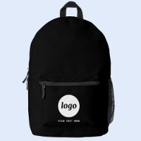 Simple Logo Text Promotional Business Black