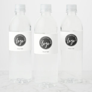 Simple Logo Water Bottle Label