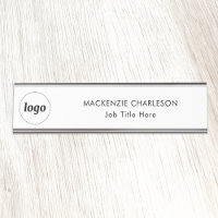 Simple Logo with Custom Text Business Professional