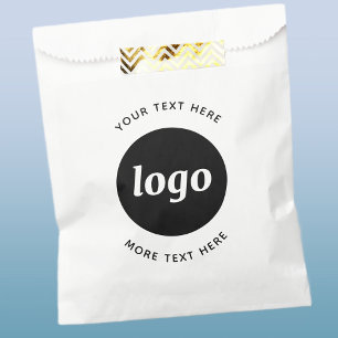 Simple Logo With Text Business Favour Bag