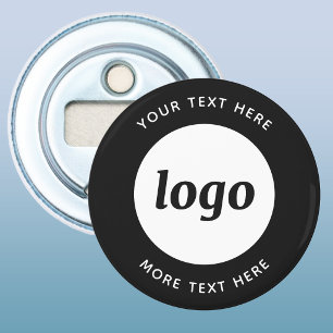 Simple Logo With Text Business Promotional Bottle Opener
