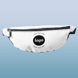 Simple Logo With Text Business Promotional Bum Bags