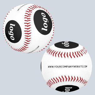 Simple Logo with Text Business Promotional Softball