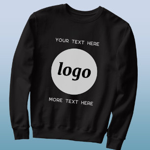Simple Logo With Text Business Promotional Sweatshirt