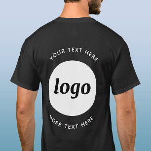 Simple Logo With Text Business T-Shirt