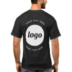 Simple Logo With Text Business T-Shirt