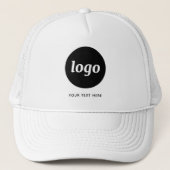 Simple Logo With Text Business Trucker Hat (Front)