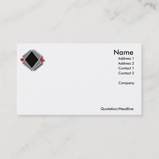 Simple Logos Series - Business Cards (Front)