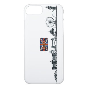 SIMPLE LONDON LANDMARK ILLUSTRATION DESIGN iPhone 8/7 CASE