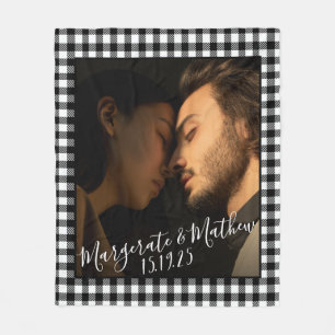 Simple Love Editable Colour Personalised Blanket