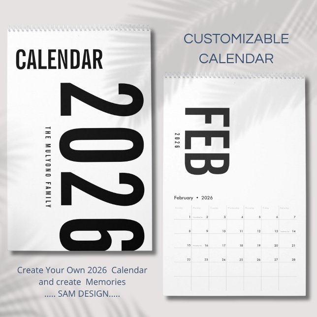 Simple Luxury Design Calendar (Creator Uploaded)