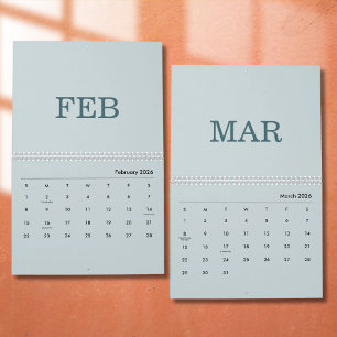 Simple Luxury Design Calendar