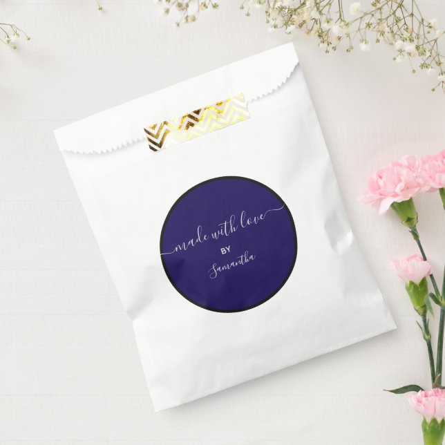 simple made with love favour bag (Sealed)