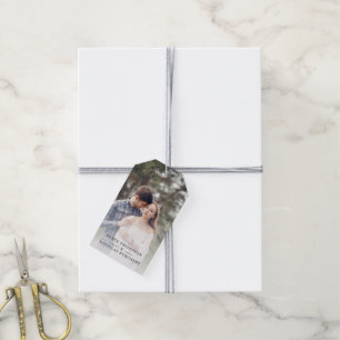 Simple Man Photo Save New Date Gift Tags