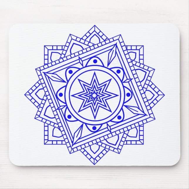 Simple Mandala 2 Mouse Pad (Front)