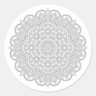 Simple Mandala Sticker